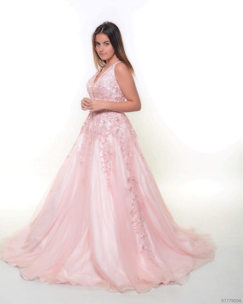 Women's JVN By Jovani Prom Formal Dress Size 2 Pink