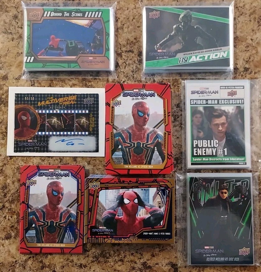 Spider-Man No Way Home 2023 UD MARVEL ~YABIGMIKES BUNDLE Spider-Man No Way Home 2023 UD MARVEL ~YABIGMIKES BUNDLE