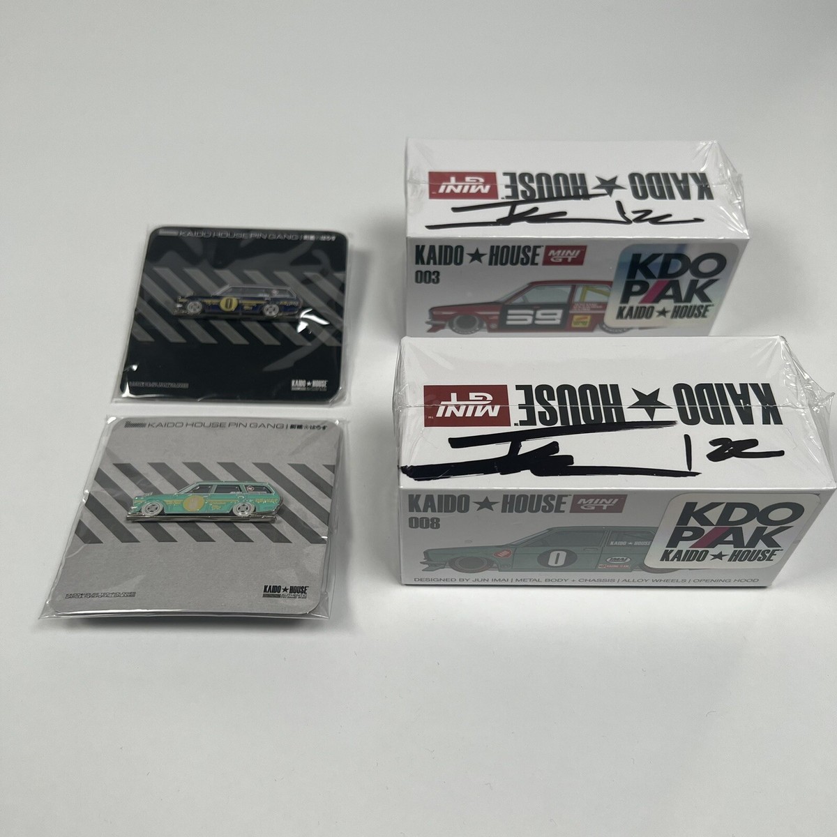 INI A 藤牧京介 BOX OFFSE7® Kaido Porkaido & JDM Vending Machine Set, pink
