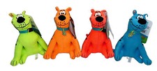 Full Brand New Scooby Doo Fluorescent Plush Set of 4, 9'', Toy Factory, WB
