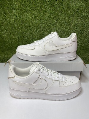 Nike Air Force 1/1 Triple White Size 11 Mens Customizable Sneakers CV1758-100
