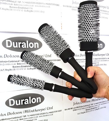 Smart Salon PRO Ceramic Vented Radial Hair Brush Barrel to aid quick drying  UK