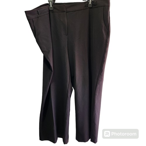 Tracy Evsns limitierte Übergröße klassische geschnittene schwarze Hose