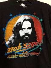 1970s Bob Seger and the Silver Bullet Band in Concert Shirt LT021