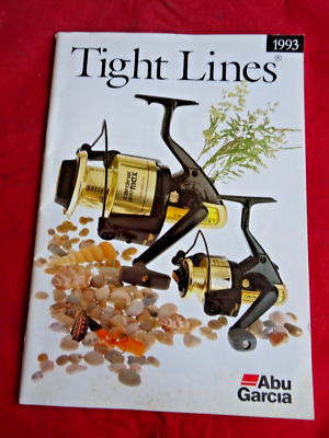 Catalogue De Pêche Publicitaire ABU TIGHT LINES De 1993 - Vintage (49 Pages)