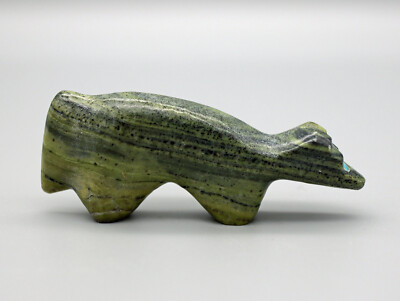 Unknown Carver Serpentine Zuni Wolf Fetish
