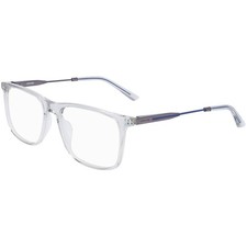 Calvin Klein Unisex Eyeglasses Crystal Smoke Rectangular Shape Frame CK21700 070