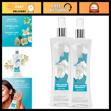 Fresh White Musk Body Spray - 8 fl oz, Pack of 2, Long-Lasting Fragrance, Women'