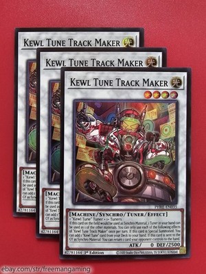 yugioh tuner deck Yugioh Kewl Tune Deck Core 18 card PHRE Clip Track Maker Remix Loudness War