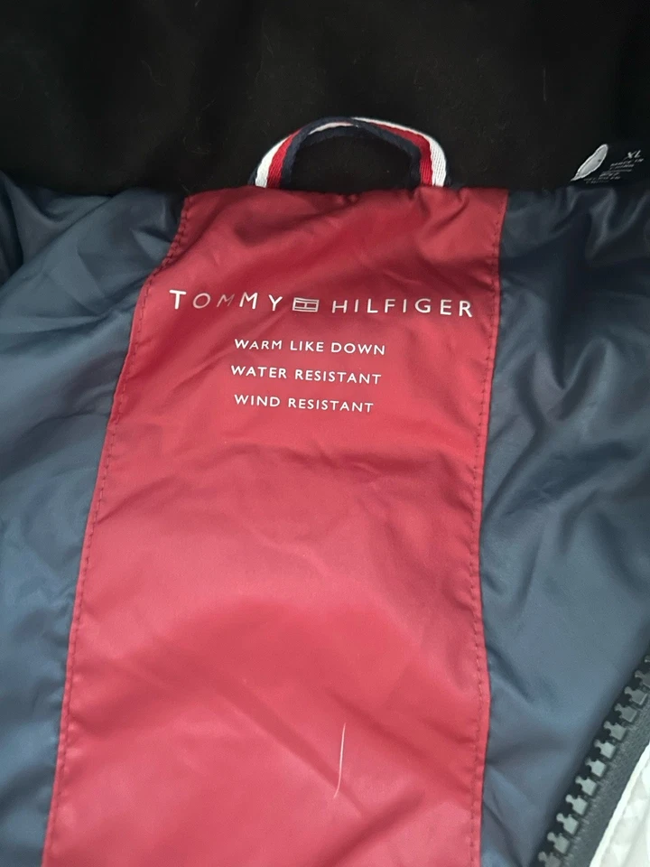 Tommy Hilfiger Chaqueta Puffer Acolchada Blanco Beige Talla XL Hombre’s Foto 4 de 4