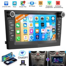 Per Opel Zafira B Corsa D Astra G H 4+64G Android 15 Apple Carplay autoradio GPS