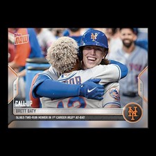 Brett Baty - 2022 MLB Topps Now Card 729 - Print Run: 5558 New York Mets