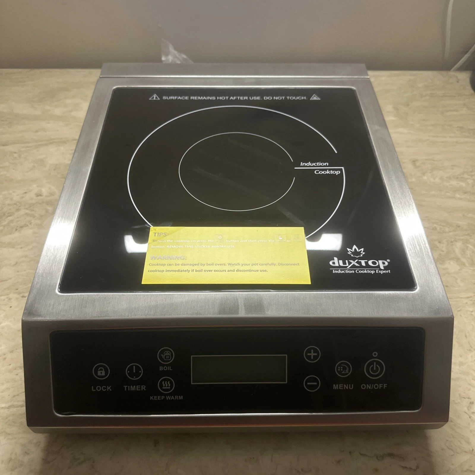 - Duxtop BT-C35-D 1800-Watt Professional Portable Induction Countertop Burner.
Opens in a new window