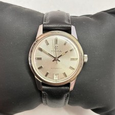 Vintage 1960s CYMA Automatic Mens Silver Dial