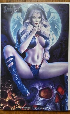 Lady Death Eternal Sabbath #1 Defy Me Not Edition Monte Moore Cover Coffin Comic