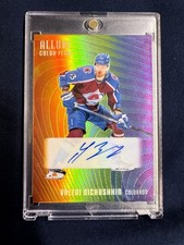 Upper Deck 2025-26 Allure Color Flow Full Rainbow Auto Valeri Nichushkin RA-VN