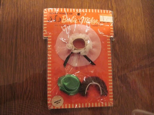 Vintage Barbie & Midge Dress Up Hats NRFP