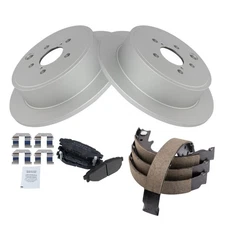 Rear Brake Pad & Rotor Kit Fits 09-13 Subaru Forester 08-13 Impreza