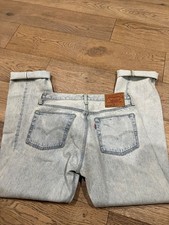 Levi's 501ZXX Jeans SAMPLE Size 32 LVC Big E Selvedge Hidden Rivets Distressed