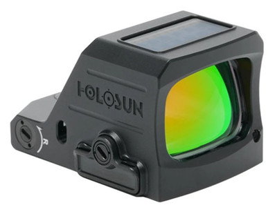 Holosun 7075-T6 Aluminum Open Solar Shake Awake Gold 2 MOA Gold Dot HS407C-X3-GD