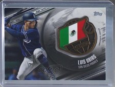 2020 Topps Global Game Medallions Black 18/149 Luis Urias #GGM-LU 0g4