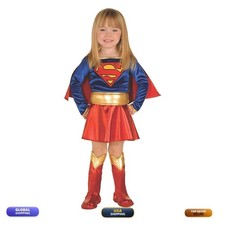 Rubies Supergirl Costume Dress Toddler Girls DC Comics