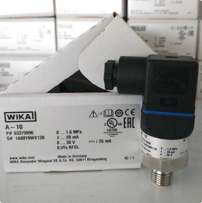 1pcs WIKA pressure sensor WIKA A-10 0~1.6mpa/ 0~16bar