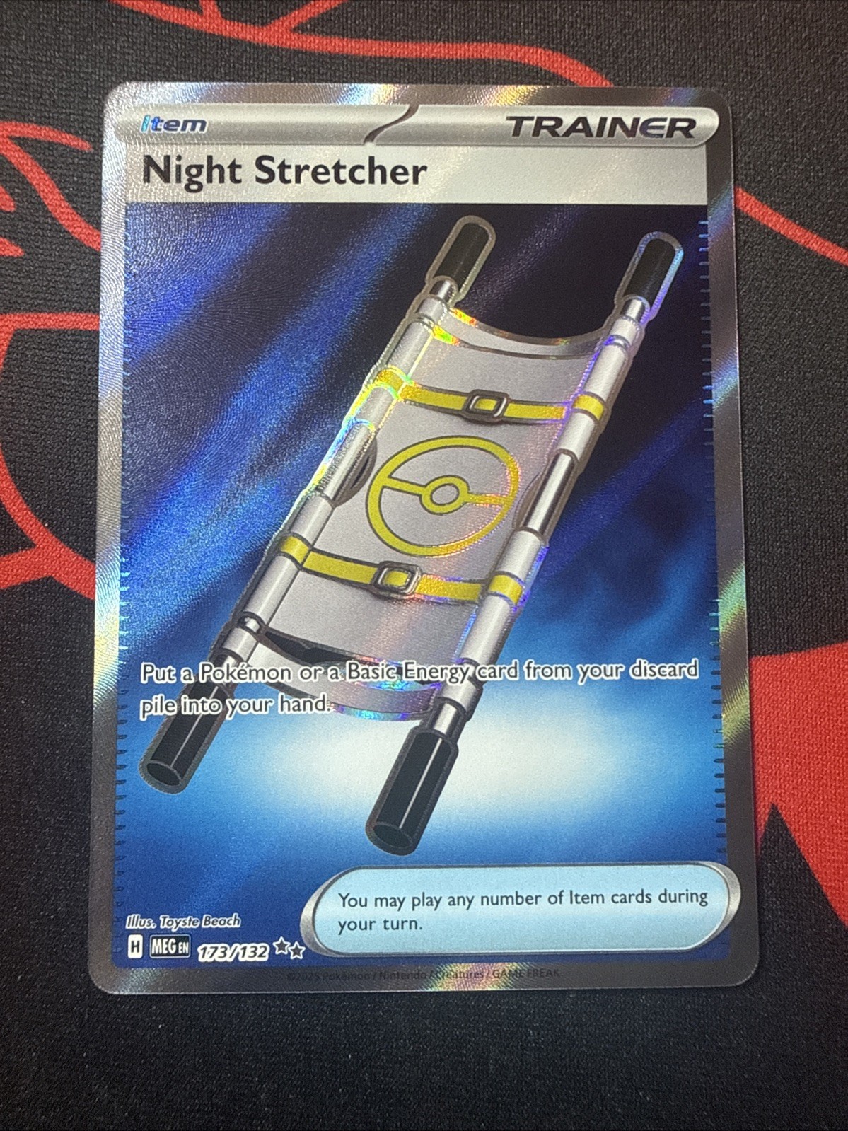 Night Stretcher 173/132 Me01: Mega Evolution Holo