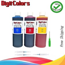 Bulk Ink Cartridge Refill Kit Ink bottles For Canon CL-261 CL-276 CL-286