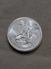 1982 Engelhard Prospector 1 Troy Oz .999 Fine Silver Round American Prospector