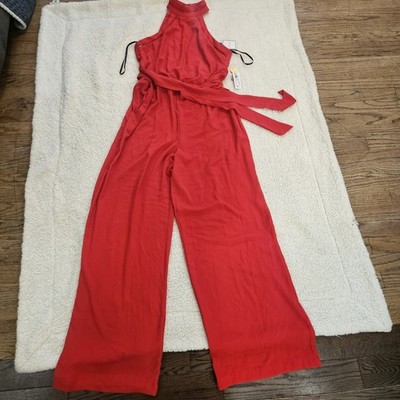 Premier Amour Women's Jumpsuit  Red Size 10