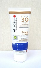 Image of Ultrasun Face Tinted Honey SPF30 Giant 100ml  Sealed New Sealed