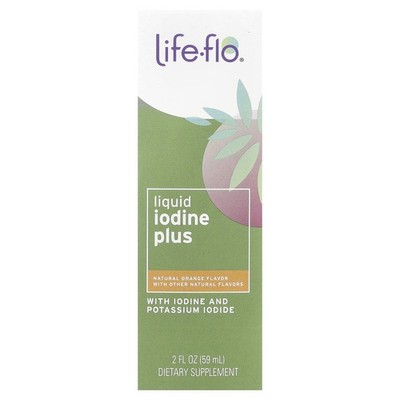 Liquid Iodine Plus, Natural Orange, 2 fl oz (59 ml)