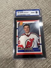 Martin Brodeur 1990 Score Rookie Card ISA grading 8 NM-MT - HALL OF FAME 🔥