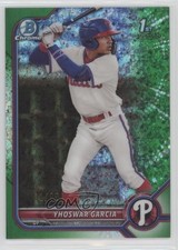 2022 Bowman Green Mini-Diamond Refractor 1/99 Yhoswar Garcia #BCP-90 s3g
