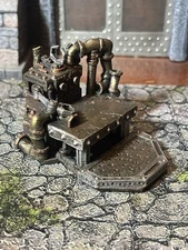 Gnomish Work bench Dungeons & Dragons (Hand Painted) 3D Print PLA Terrain