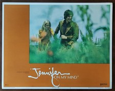 Tippy Walker Michael Brandon JENNIFER ON MY MIND original 1971 lobby card 10409