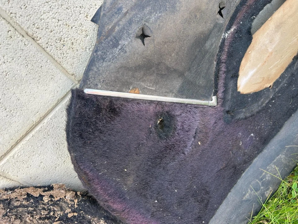 Chevrolet Bel Air 1955 dos puertas techo rígido paneles interiores de puertas OEM Foto 3 de 4