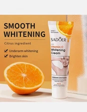 Sadoer Vitamin C Whitening Cream 3 in 1 Underarm Whitening 50g Exp 9/2027
