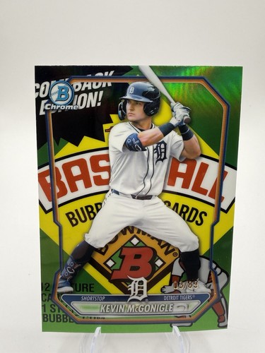 2026 Bowman Chrome Kevin McGonigle #BCP-145 Prospect PackFractor /89 SSP Tigers