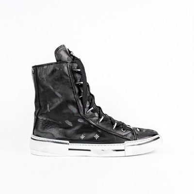 John  Richmond  Leather Italian Shneahers  Collection NEW