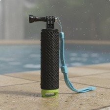 Buoyant Hand Grip High Visibility Colored Action Camera