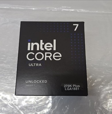 Intel Core Ultra 7 270K Plus Arrow Lake 24-Core LGA 1851 Processor