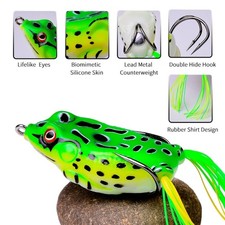 5Pcs Topwater Lures Set 5/9/13g Crankbait Lures Soft Baits