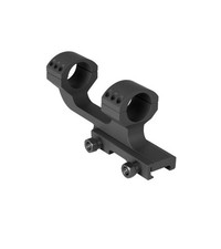 Monstrum Offset Cantilever Dual Ring Scope Mount 1 inch Diameter Black