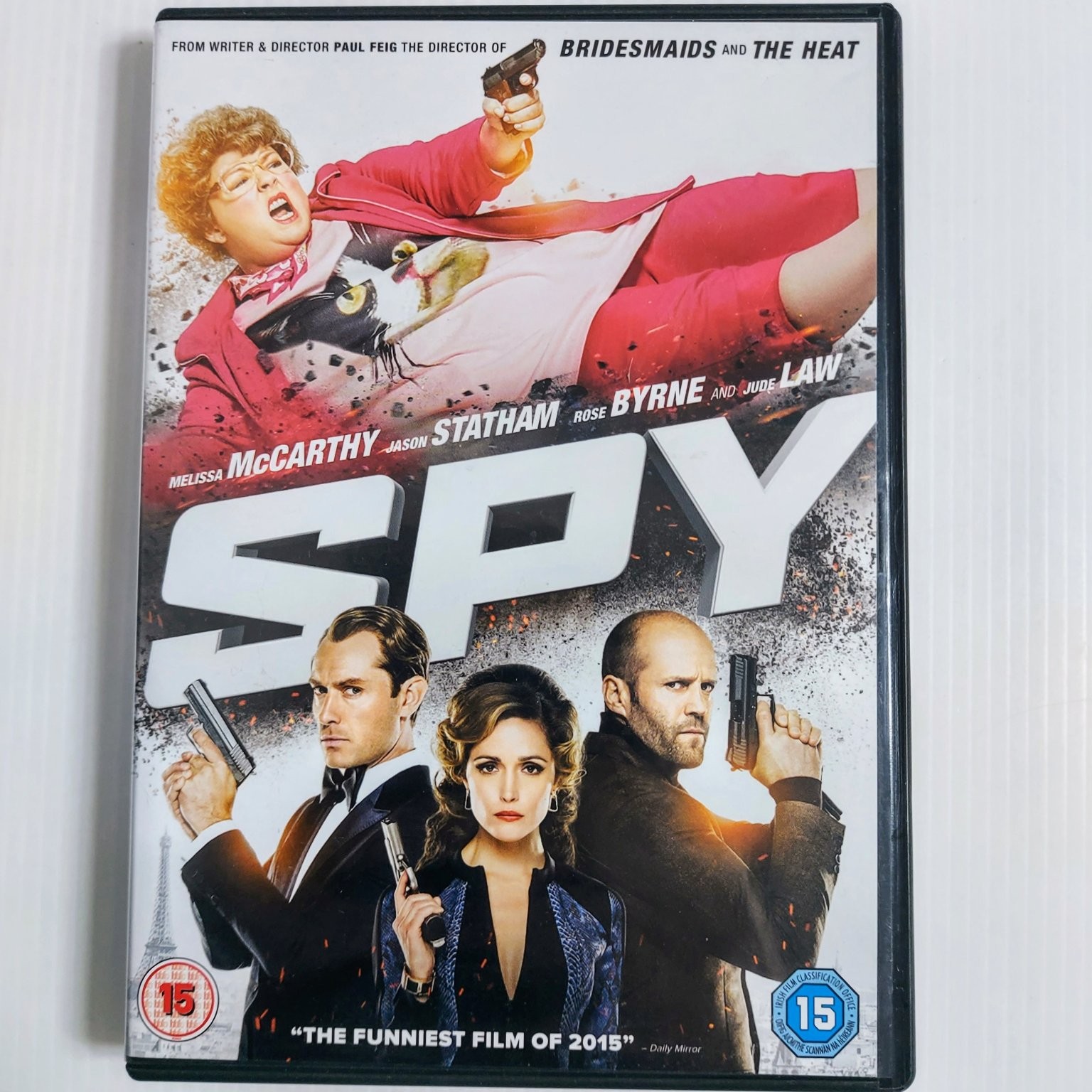 SPY DVD Action 2015 All-New Extended Edition Melissa McCarthy Jason Statham
