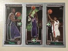 2003-04 Topps Rookie Matrix - LeBron James, Chris Bosh, T.J. Ford (RC)
