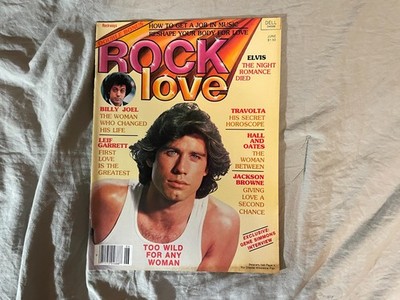 Rock Love Magazine June 1978 KISS Gene Simmons Billy Joel Travolta Hall Oates