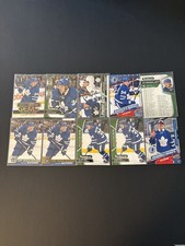Auston Matthews Rookie & Insert Card Lot Maple Leafs. rookie card picture