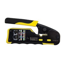 Klein Tools VDV226-110 Ratcheting Ethernet Crimper/Stripper/Cutter